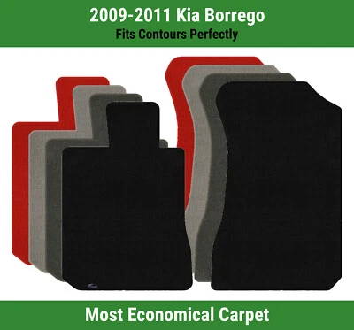 Lloyd Velourtex Front Row Carpet Mats for 2009-2011 Kia Borrego  - Image 1 of 4