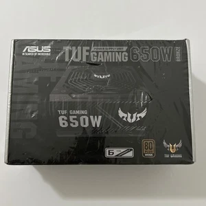 ASUS TUF Gaming 650W 80 PLUS Bronze Netzteil PSU - Schwarz - Versiegelt - Bild 1 von 10