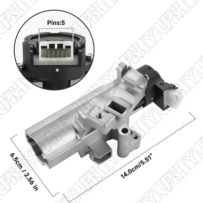 Conjunto de bloqueo de cilindro interruptor de encendido Isuzu para Chevrolet Hummer H3T 15795321 Foto 1 de 4