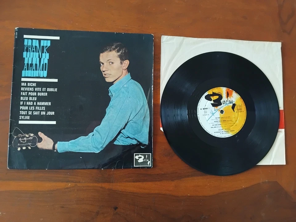 Frank ALAMO LP 25cm - Ma biche FR 1963 BIEM  Rock /Yéyé LP Barclay 80209 - Photo 1/2