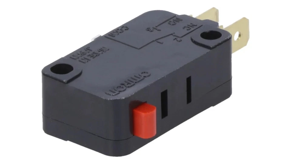 Mikroprzełącznik SNAP ACTION bez dźwigni SPDT 0,1A/125VAC VX011C23 - Image 1 of 1