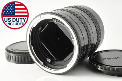 [N MINT] PENTAX Auto Extension Tube Ring A 645 1 2 3 Set for 465N NII From JAPAN - Image 1 of 4