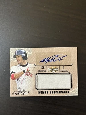 Nomar Garciaparra 2014 Triple Threads Unity Jersey Autograph /99 Auto Relic Sox - Image 1 of 2