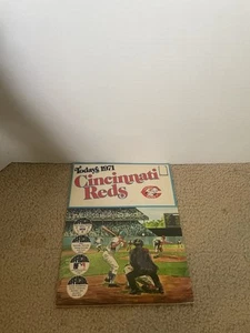 Today's 1971 Cincinnati Reds, Dell photo stamp album fully complete - Picture 1 of 7
