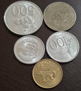 *FIVE* Indonesian Coins - All High Grade! - Picture 1 of 2