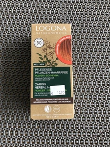 Logona Bio  Pflanzen Haarfarbe Pulver  Hennarot  - Bild 1 von 1