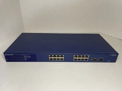 Netgear ProSafe GS716T v2 16-Port Gigabit Smart Ethernet Switch - Works - Image 1 of 4