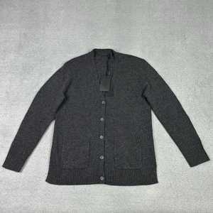 Jenni Kayne Everywhere Cardigan Womens XS Charcoal Wool Blend Lightweight NEW - Picture 1 of 10