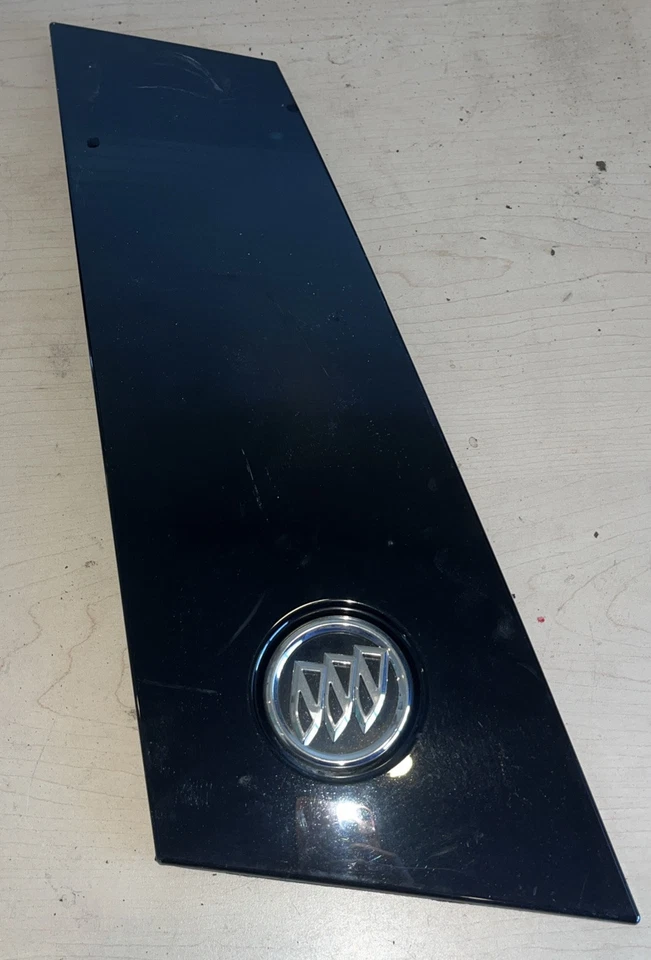 13-17 BUICK ENCLAVE OEM CROMO NEGRO CONDUCTOR TRASERO IZQUIERDO MOLDURA VENTANA IZQUIERDA MOLDURA Foto 1 de 2
