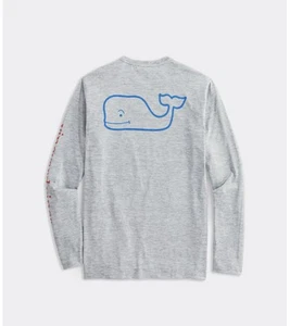 Camiseta Vineyard Vines Hombre Ballena Manga Larga Harbor Performance XL - Imagen 1 de 6