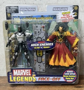 Marvel Legends Face Off Series 2 Iron Man War Machine vs. Mandarin Variant - Picture 1 of 5