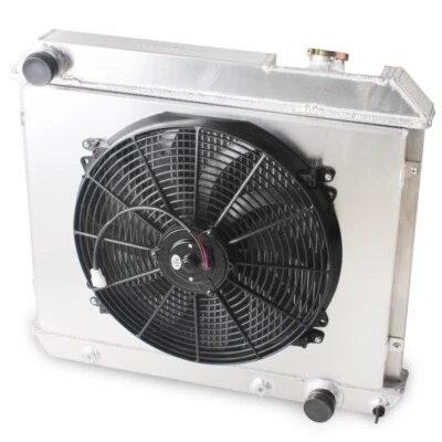 3 Row Aluminum RadiatorFans for 1962-1964 Pontiac Grand Prix /1965-1966 Cutlass - Image 1 of 4