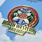 North Western Railway (NWR Thomas the Tank) Crest Lapel Brooch Enamel Pin Badge