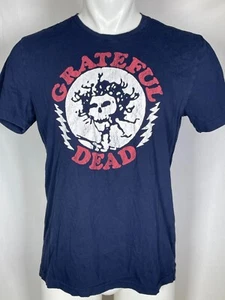 Grateful Dead x GAP Blue Skeleton Logo T-Shirt Herren MEDIUM - Bild 1 von 8