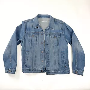 Gap 1969 Denim Jeansjacke Herren Large Vintage Style Light Wash 90s - Bild 1 von 12