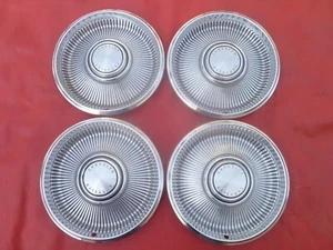 VINTAGE NOS 1966-68 CHRYSLER NEW YORKER NEWPORT 14" HUBCAPS WHEEL COVERS - Picture 1 of 6