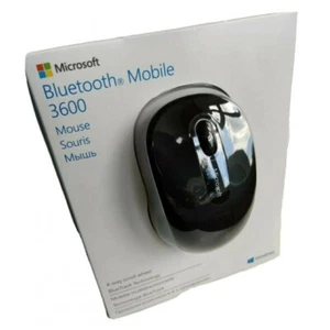 Genuine Microsoft Bluetooth Mobile 3600 Wireless Mouse Black PN7-00009 - Picture 1 of 3