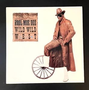 Kool Moe Dee Wild Wild West 1987 12” Vinyl Single Jive Records 1086-1-JD - Picture 1 of 8