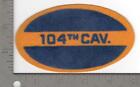 Pre WW 2 PANG 104th Cavalry Wool Patch Inv# N984