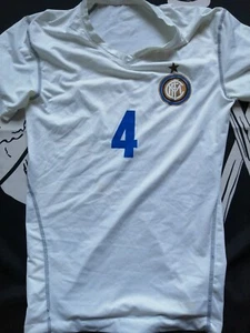 Inter Javier Zanetti Match Worn Training Under tshirt - Foto 1 di 6