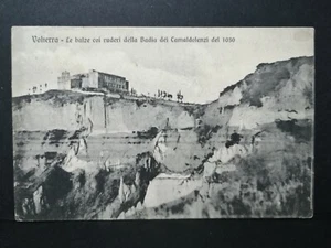 Cartolina Volterra le Balze i Ruderi della Badia dei Camaldolenzi del 1030 IE186 - Picture 1 of 1