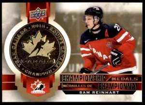 2021-22 Upper Deck Tim Hortons Team Canada Championship Medals Sam Reinhart #M-6 - Picture 1 of 2