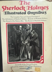 Vintage The Sherlock Holmes Illustrated Omnibus Doyle Schocken Books 1976 - Picture 1 of 5