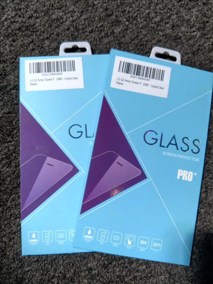 LG G2 Tempered Glass 9H 2.5MM 2 Pack - Image 1 of 1