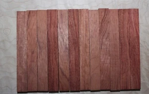 Penna Bubinga vuota, 3/4 X 3/4 X 6". Confezione da 12 con spedizione gratuita. - Foto 1 di 2