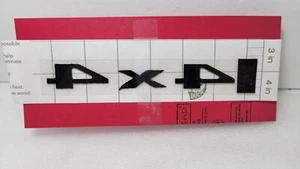Placa de identificación emblema puerta trasera Jeep Cherokee Mopar 68423960AB negro 4X4 2014-20 - Imagen 1 de 5