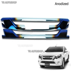 Rejilla anodizada borde de cubierta de primera línea para Isuzu Holden D-Max Dmax 2016 1,9 L - Imagen 1 de 6