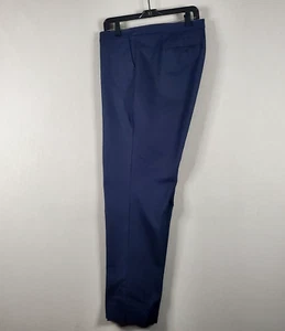 Boden Pantalone Richmond Blu Scuro Cotone Elastan Taglia US 18L Dritto WM418 - Foto 1 di 11