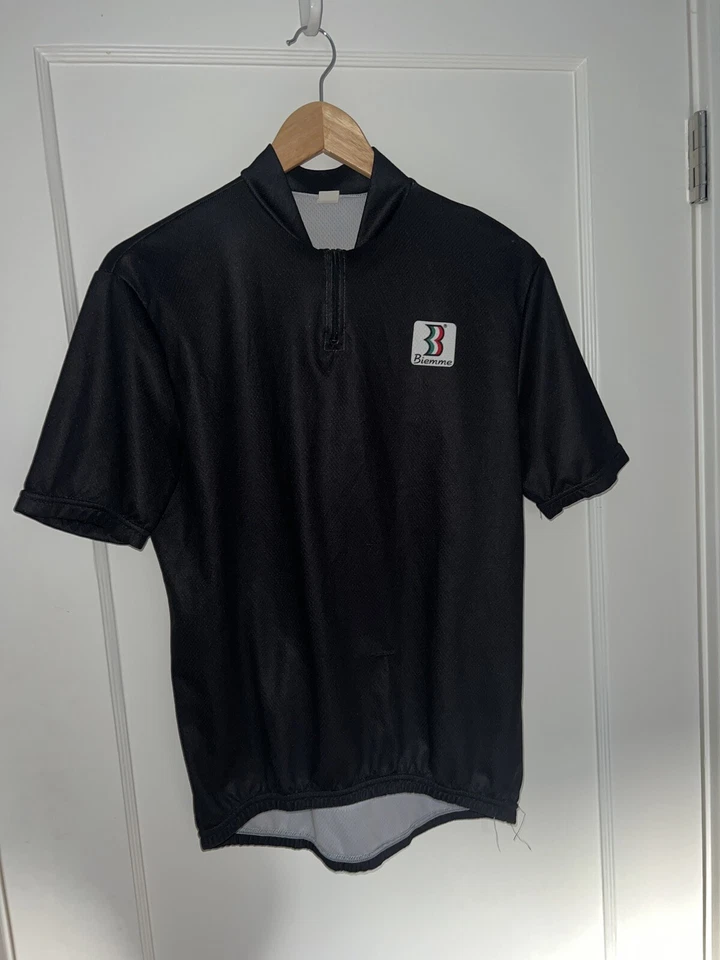 Jersey de ciclista Biemme negro Foto 1 de 3