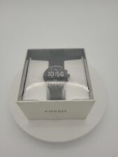 Fossil Gen 5 44mm Black Silicone Black Smartwatch - FTW4025 Android iOS BT NEW