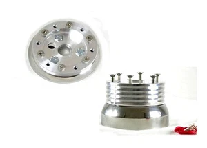 1961-1964 F Series Steering Wheel Adapter Six Hole for Nardi Polished Billet - Imagen 1 de 12