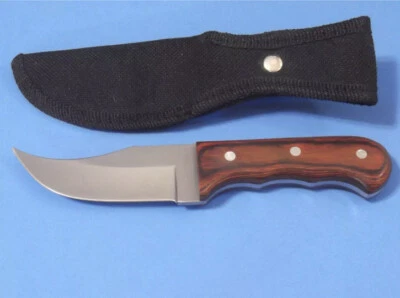 FULL TANG SHORT SKINNER 211129 Pakkawood fixed blade knife 6 1/4" overall NEW! - Image 1 of 4