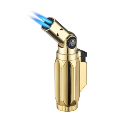 Feuerzeug Sturmflamme Jet Flamme 4-Brenner Silver Match - Bild 1 von 4