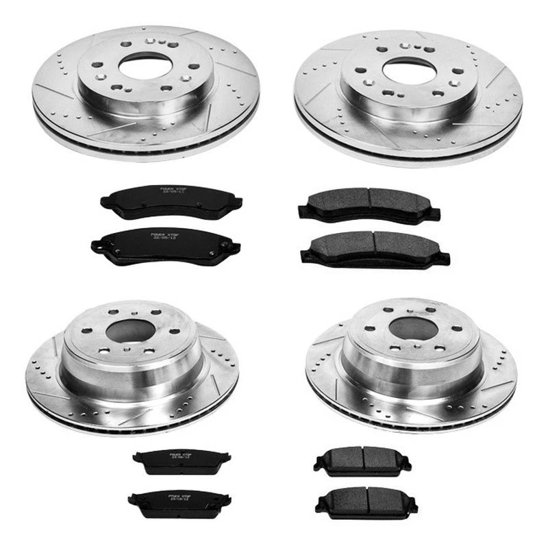 Power Stop 1-Click Z23 Evolution Sport Brake Kit for 07 Chevy Tahoe Foto 1 de 1