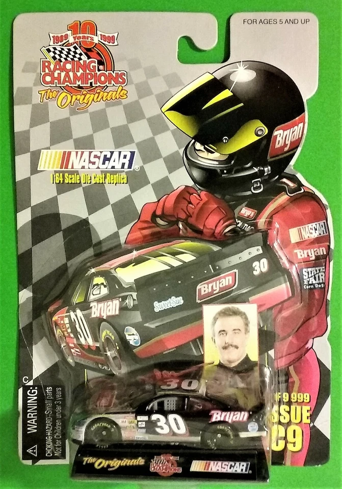 Racing Champions 1999 The Originals 30 Derrike Cope Bryan Car 1 64