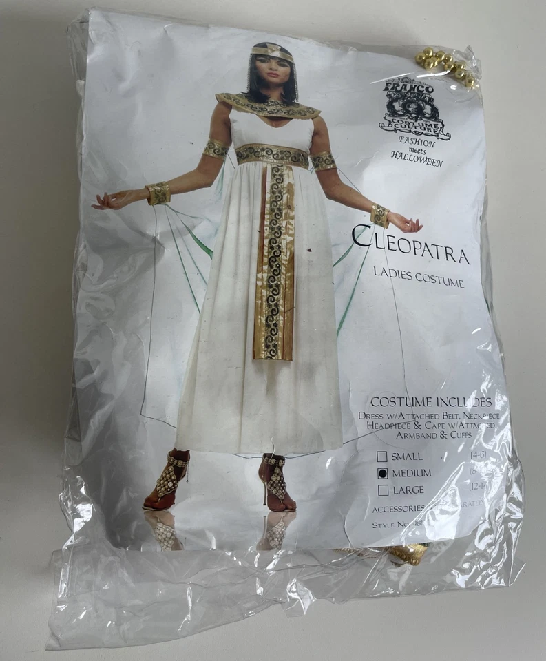 Disfraz de Halloween Cleopatra Reina Egipcia Verde 48192 091346819227 Foto 1 de 4