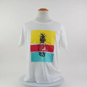 Camiseta blanca de tenis Babolat Piña Mensaje para hombre talla XL - Imagen 1 de 24