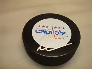 Jason Chimera Signed Washington Capitals Hockey Puck Autographed 1A - Picture 1 of 2