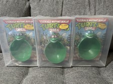 Teenage Mutant Ninja Turtles Vintage Cereal with Bowl Sealed Graded CAS 75 75 80