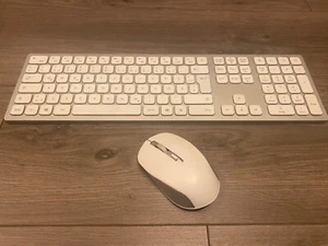 Jelly Comb IWG-WJK67FGT tastatur maus set kabellos silber/weiß - Photo 1/2