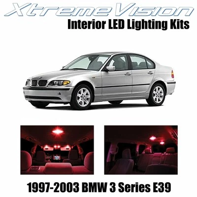 LED interior XtremeVision para BMW Serie 5 E39 1997-2003 (14 piezas) rojo Foto 1 de 4