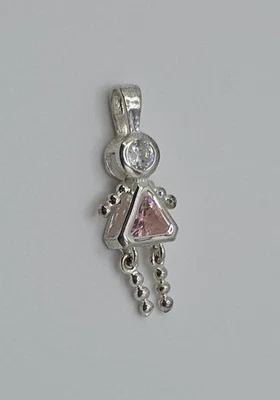 ARGENTO FORTE Sterling 925 Sterling Silver Birthstone Charm October Babies Girl - Image 1 of 4