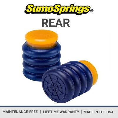 SuperSprings Rear SumoSpring Helper Springs Pair for Suburban Savana Tahoe Yukon - Image 1 of 4