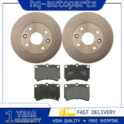 Rotores de freno delanteros + juego de pastillas de freno de disco para Ford Aspire 1994 1995 1996 1997 Foto 1 de 4