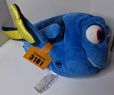 Etiqueta de transferencia de animales de peluche Finding Dory Talking 14 pulgadas tienda Disney 3181 Foto 1 de 4