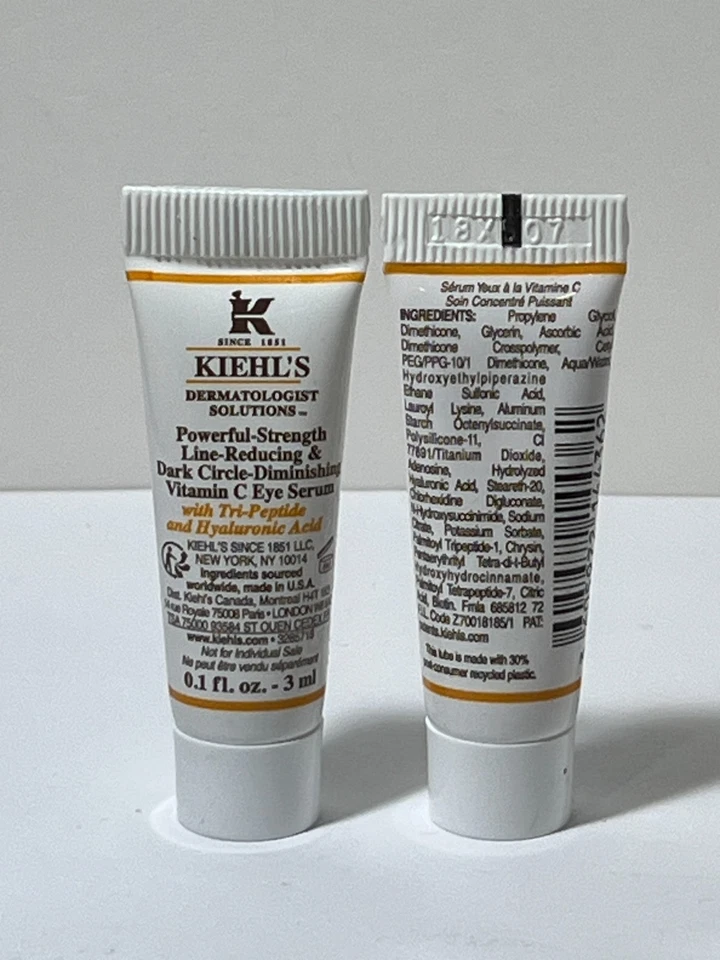 2 Kiehl's Powerful-Strength Line-Reducing Dark Circle Vitamin C Eye Serum .1 oz - Image 1 of 1